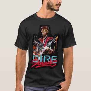 CAMISETA DIRE STRAITS MUSIC TRABALHO DE ARTE