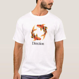 Camiseta Direction – Timeless Koi Symbol of Clarity, Growth