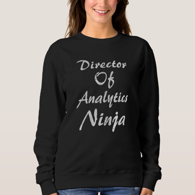 Camiseta Director Of Analytics Occupation Work (Frente)