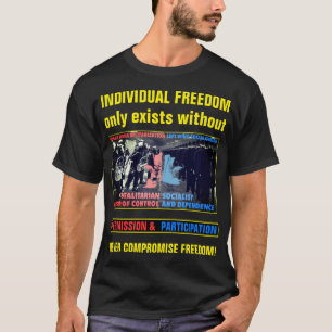 Camiseta Direita e Esquerda (Escura)