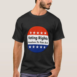 Camiseta Direito De Voto Direito À Liberdade De Voto