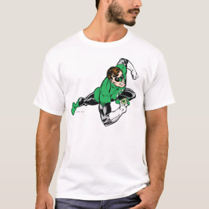 Camiseta Direito verde do pulo da lanterna