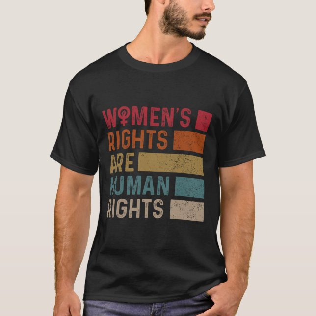 Camiseta Direitos da Mulher e Igualdade dos Gêneros 2 (Frente)