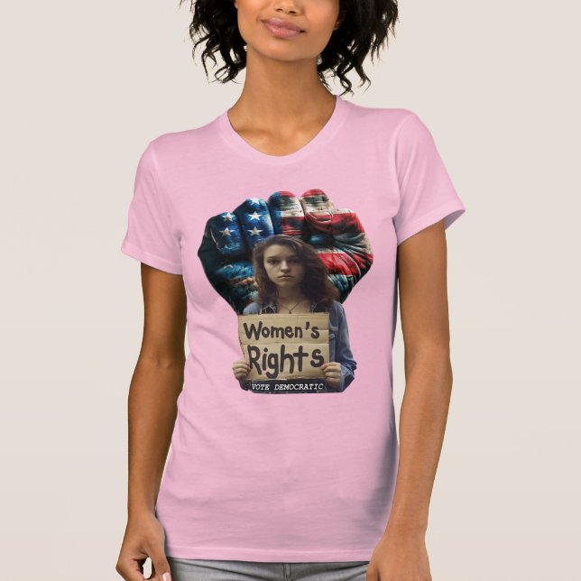 Camiseta Direitos das mulheres (Frente)