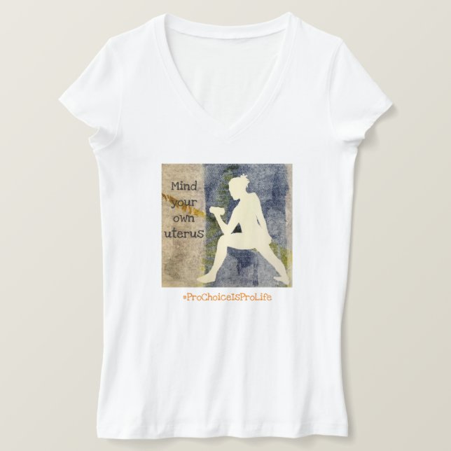 Camiseta Direitos das mulheres (Frente do Design)
