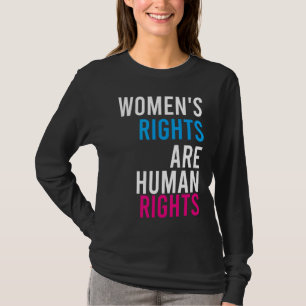 Camiseta Direitos das mulheres são direitos humanos