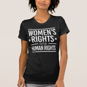 Camiseta Direitos das mulheres são direitos humanos