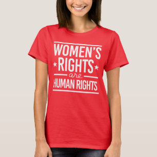 Camiseta Direitos das mulheres são direitos humanos