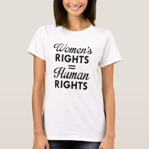 Camiseta Direitos das mulheres são direitos humanos