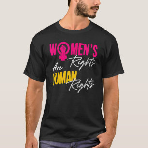 Camiseta Direitos das mulheres são direitos humanos