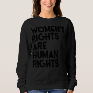 Camiseta Direitos das mulheres são feministas pró-chique do