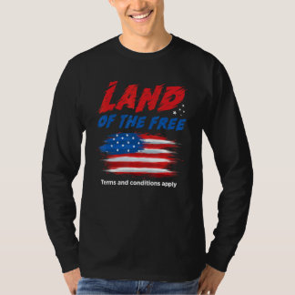 Camiseta Direitos Das Mulheres Terra De Liberdade Termos E