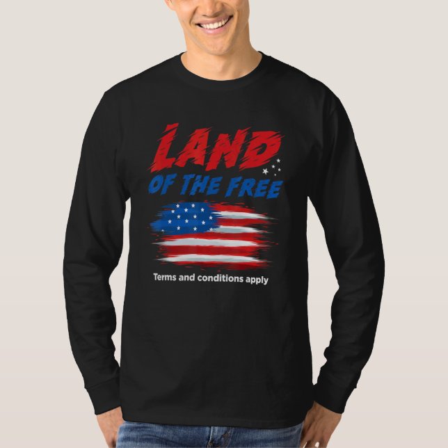 Camiseta Direitos Das Mulheres Terra De Liberdade Termos E  (Frente)