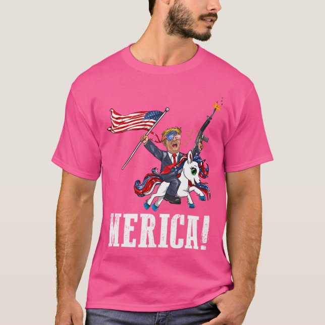 Camiseta Direitos de Arma do Segundo Trump Unic (Frente)