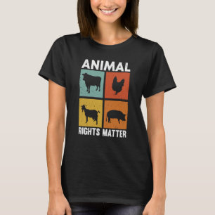 Camiseta Direitos de Conservação dos Animais do Ativista An