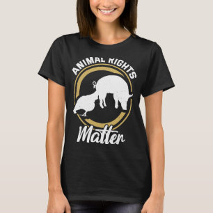 Camiseta Direitos de Conservação dos Animais do Ativista An