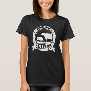 Camiseta Direitos de Conservação dos Animais do Ativista An
