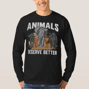 Camiseta Direitos de Conservação dos Animais do Ativista An