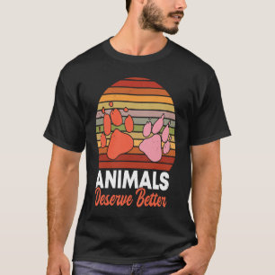 Camiseta Direitos de Conservação dos Animais do Ativista An