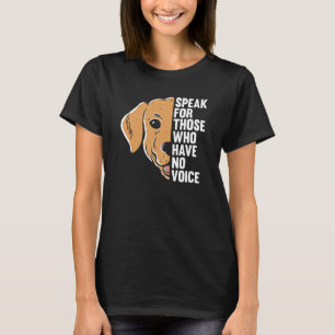 Camiseta Direitos de Conservação dos Animais do Ativista An