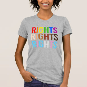 Camiseta Direitos de Orgulho Direitos de Transação do POC