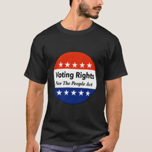 Camiseta Direitos De Voto Para A Lei Pessoas