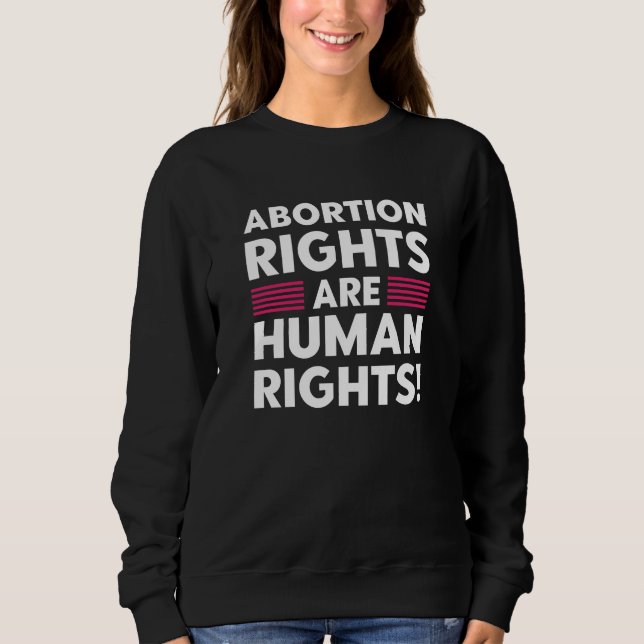 Camiseta Direitos do Aborto São Direitos Humanos (Frente)