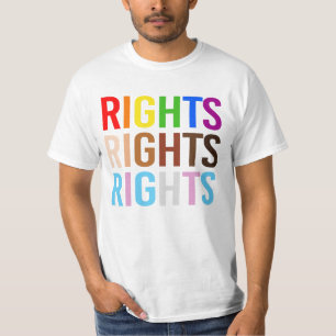 Camiseta Direitos do Orgulho Direitos de Transação do POC