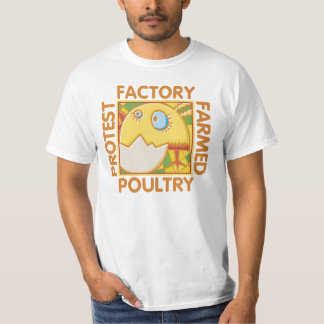 Camiseta Direitos dos animais Fazendas na fábrica