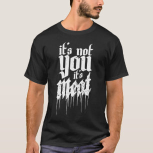 Camiseta Direitos dos animais Góticos com base em vegetais