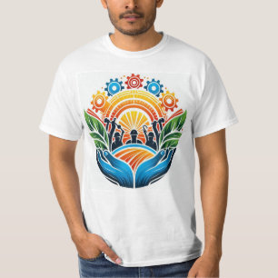 Camiseta Direitos e solidariedade dos trabalhadores