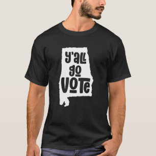 Camiseta Direitos eleitorais Igualdade de votos Alabama
