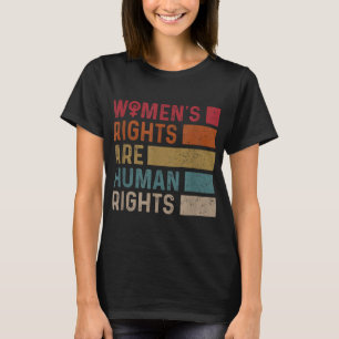 Camiseta Direitos Feministas da Igualdade entre Mulheres sã