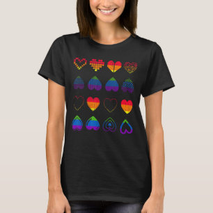 Camiseta Direitos Humanos Lgbtq Sinalizador Arco-Íris Orgul