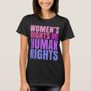 Camiseta Direitos Humanos Mulheres à Direita