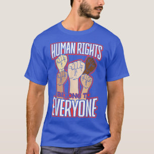 Camiseta Direitos Humanos Pertencem A Todos Sinais Iguais 2