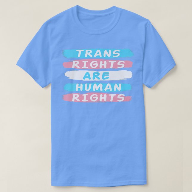 Camiseta Direitos Humanos são Prid Lgbtq Transgender (Frente do Design)