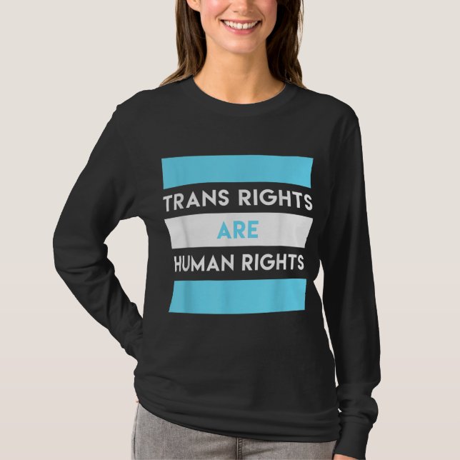 Camiseta Direitos Humanos Transgênero LGBTQ Gi (Frente)