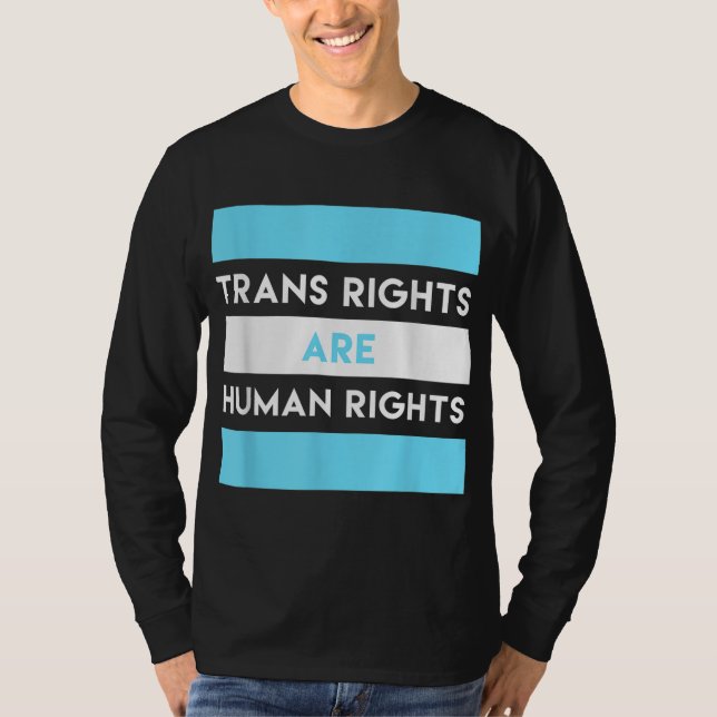 Camiseta Direitos Humanos Transgênero LGBTQ Gi (Frente)