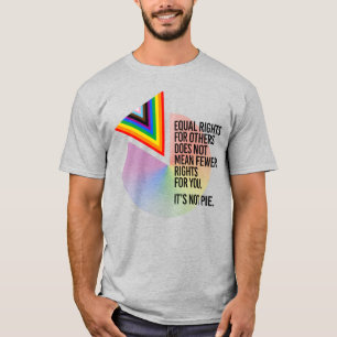 Camiseta Direitos iguais não são gravados