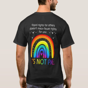 Camiseta Direitos iguais para as Pessoas não é uma empada