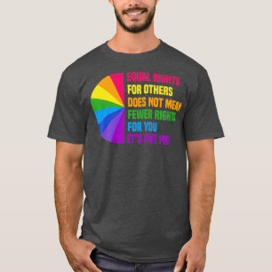 Camiseta Direitos Iguais Para Outros Não Significam Menos 
