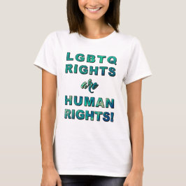 CAMISETA DIREITOS LGBTQ...