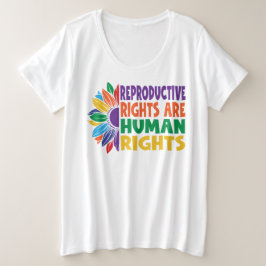 Camiseta Direitos Reprodutivos Feministas são Direitos Huma