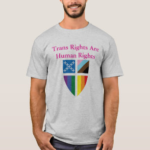 Camiseta Direitos Trans Episcopais São Direitos Humanos