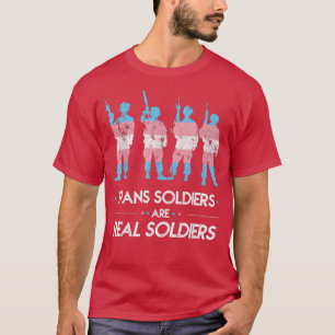 Camiseta Direitos Transexuais de Apoio Militar5964
