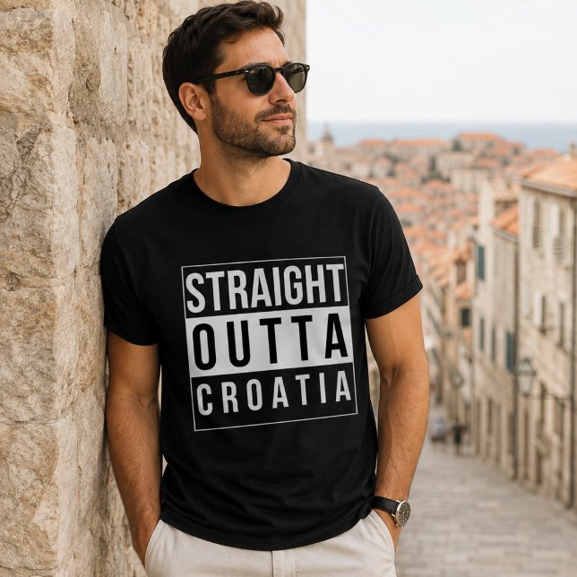 Camiseta Diretamente da Croácia (Criador carregado)
