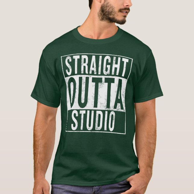 Camiseta DIRETAMENTE DO ESTÚDIO vintage (Frente)
