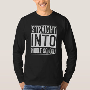 Camiseta Diretamente Para a Equipe da Escola de Ensino Fund