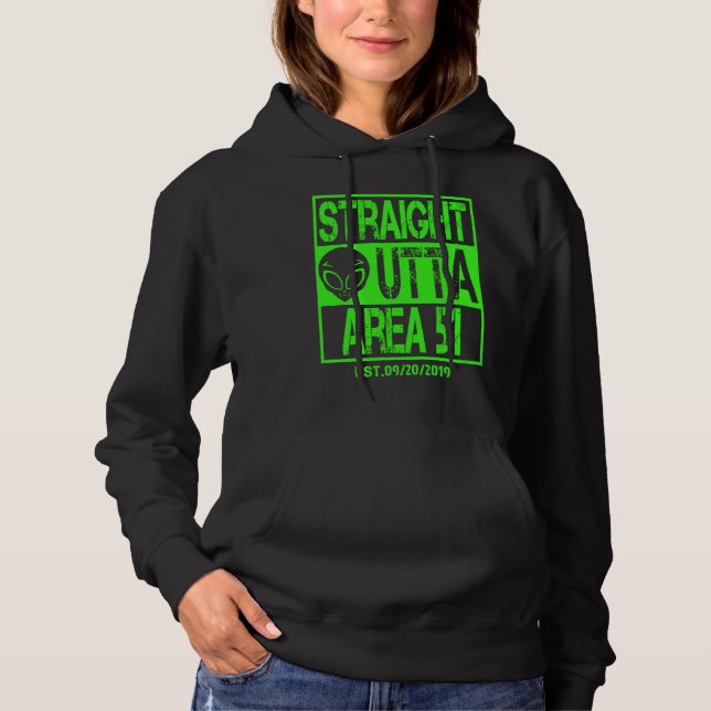 Camiseta Direto da Área 51 OVNI Alien (Frente)